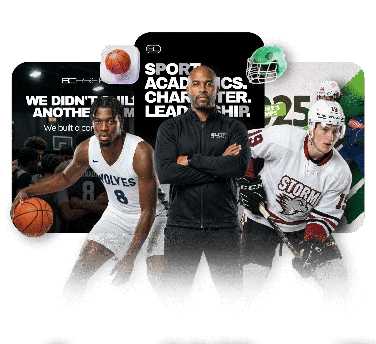Sports academy marketing funnel showing awareness, lead generation, enrollment and retention