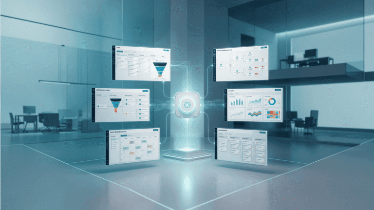 marketing automation workflow dashboard